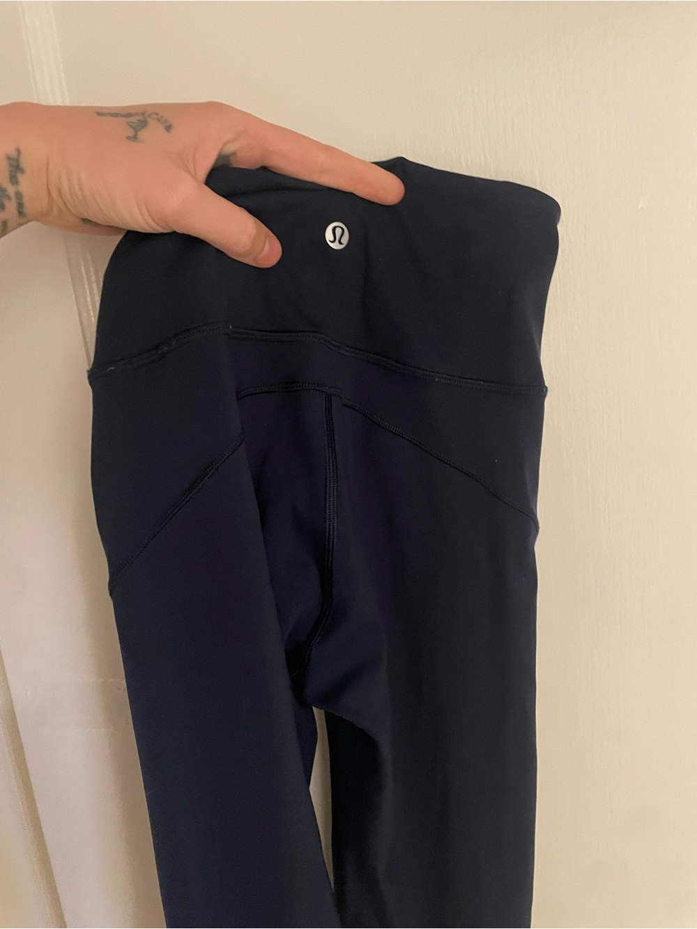 Lululemon High-Rise Navy Leggings